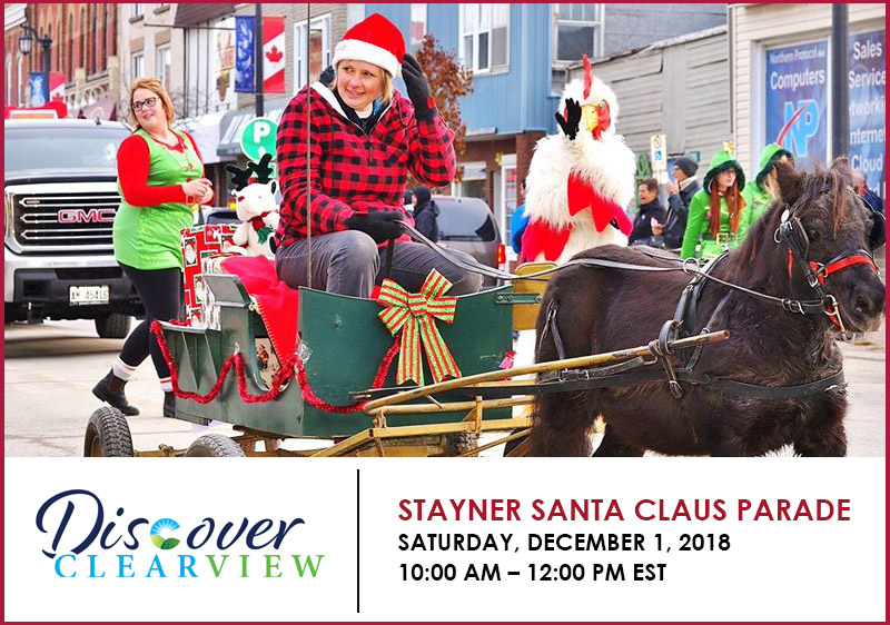 November 30 December 2 the Holiday Season When You Visit Stayner This Weekend November 30 December 2 the Holiday Season When You Visit Stayner This Weekend