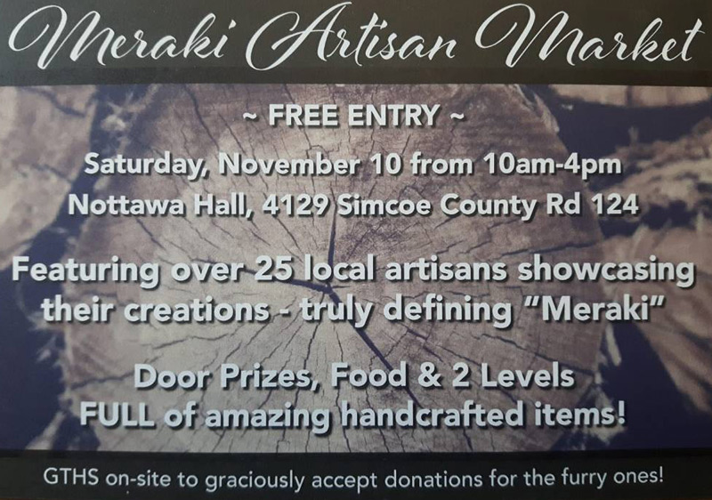 November 10, 11 – Remember and Support Community Causes When You Visit Stayner this Weekend