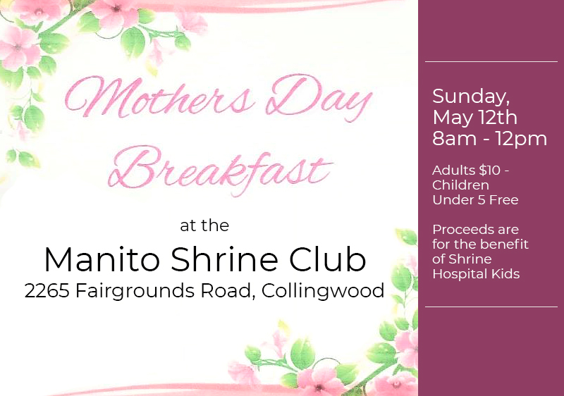 May 11, 12 – Find a Treasure and Treat Mom to a Delicious Meal When You Visit Stayner this Mother’s Day Weekend